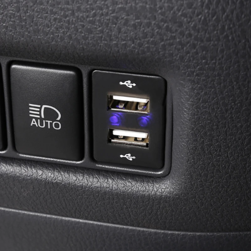 Модификация автомобиля USB интерфейсный модуль USB разъем обновление модифицированный декоративный для Toyota для CH-R автомобильные аксессуары