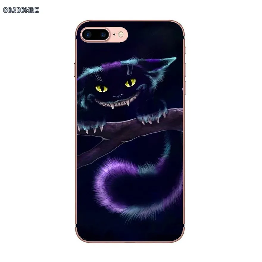 Для Huawei P Smart G7 G8 P7 Mate 10 P20 Pro P8 P9 P10 Lite Mini GR5 2017 Movie Alice In Wonderland Чеширский Кот ТПУ чехлы |