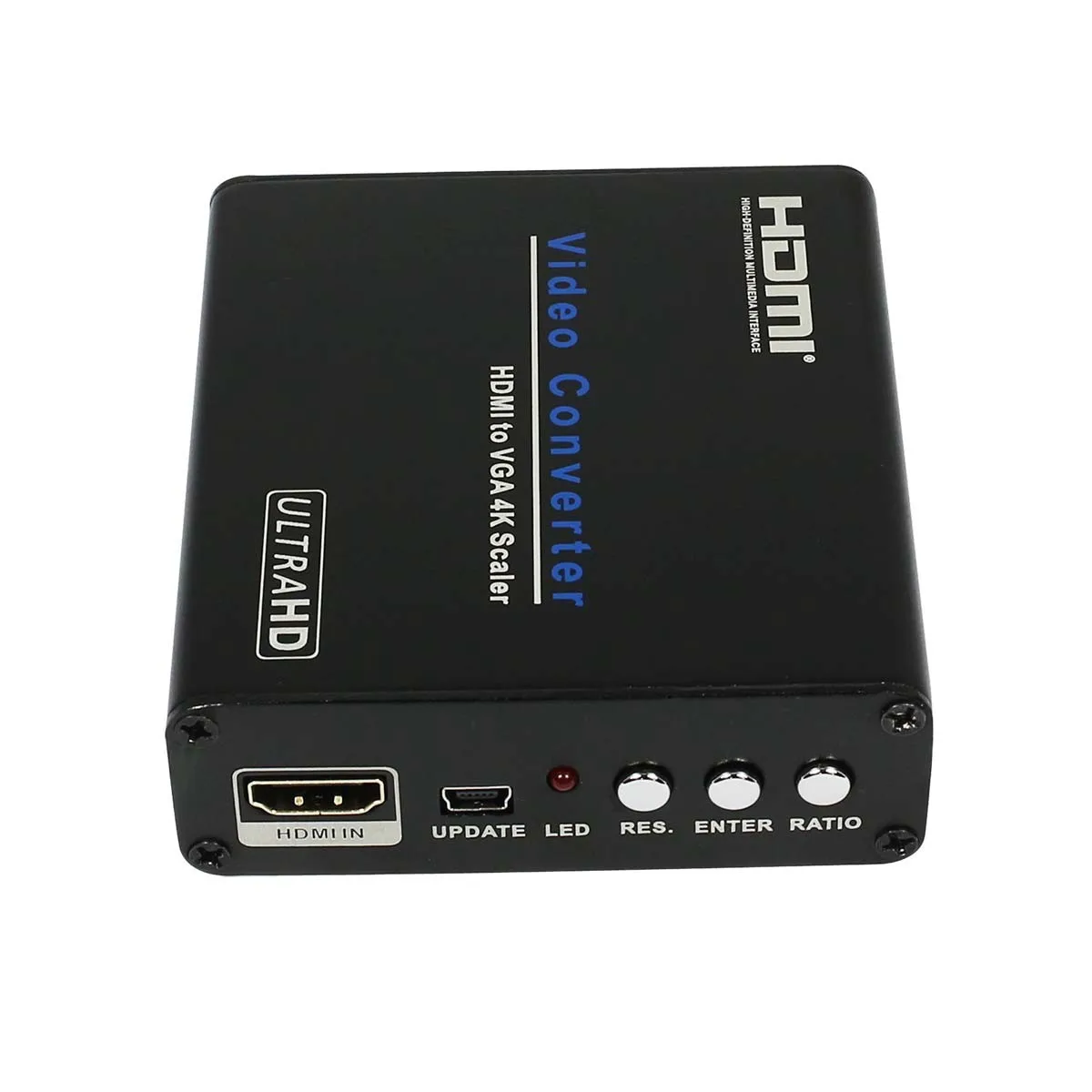 4 К x 2 1080 P HDMI TO VGA Adapter цифро-аналоговый видео аудио конвертер адаптер Box для