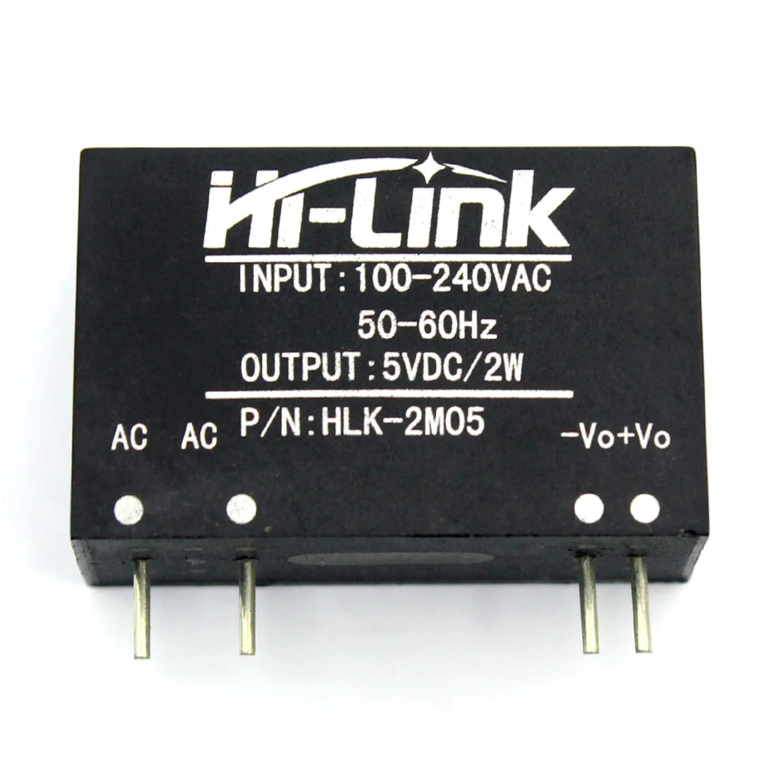 HLK-2M05 AC DC 100 - 240V до 5V 2W понижающий изолированный модуль питания преобразователь