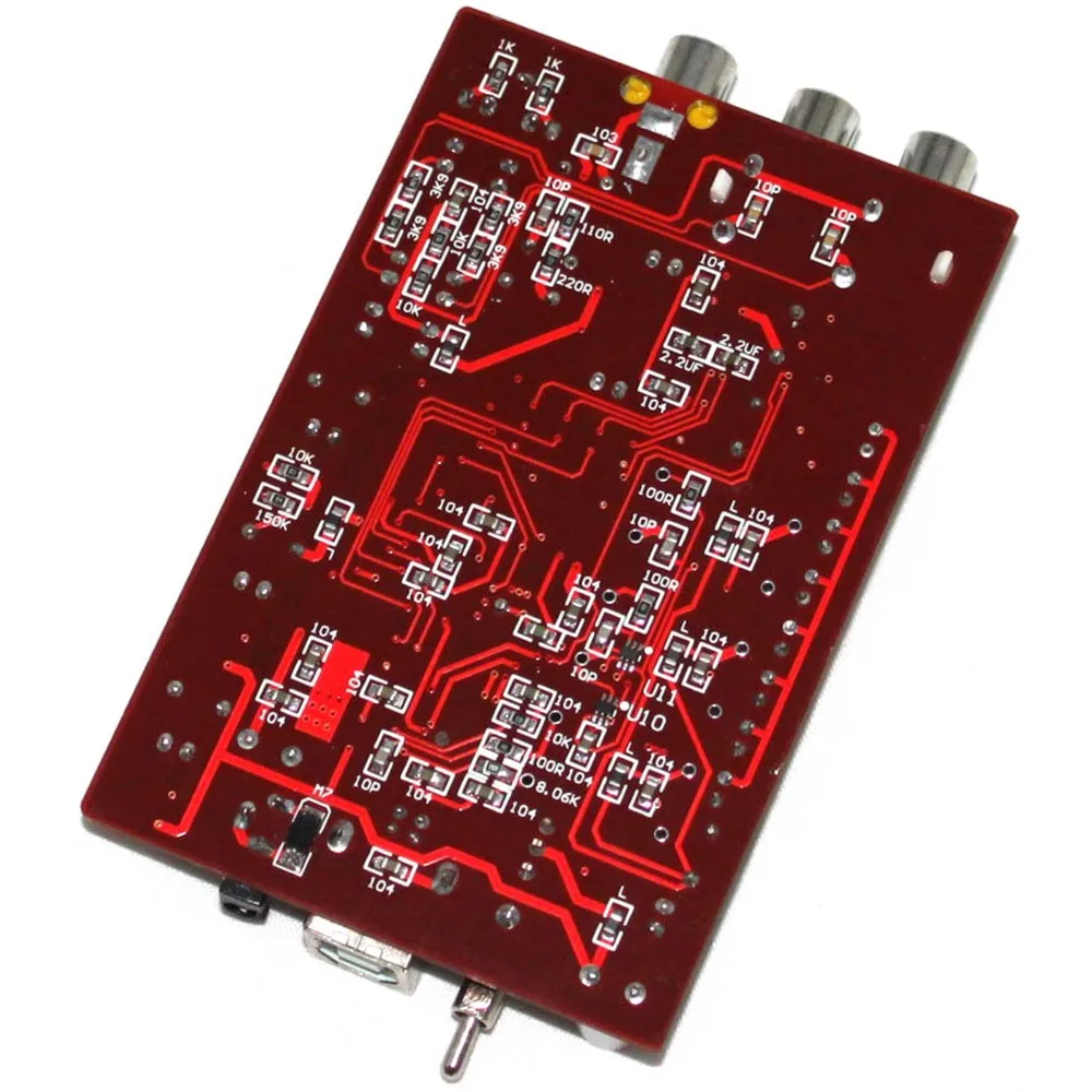 XMOS PCM5102 TDA1308 USB DAC 384 кГц/32 бит кодировщик готовая плата YJ0094|Усилители мощности| |
