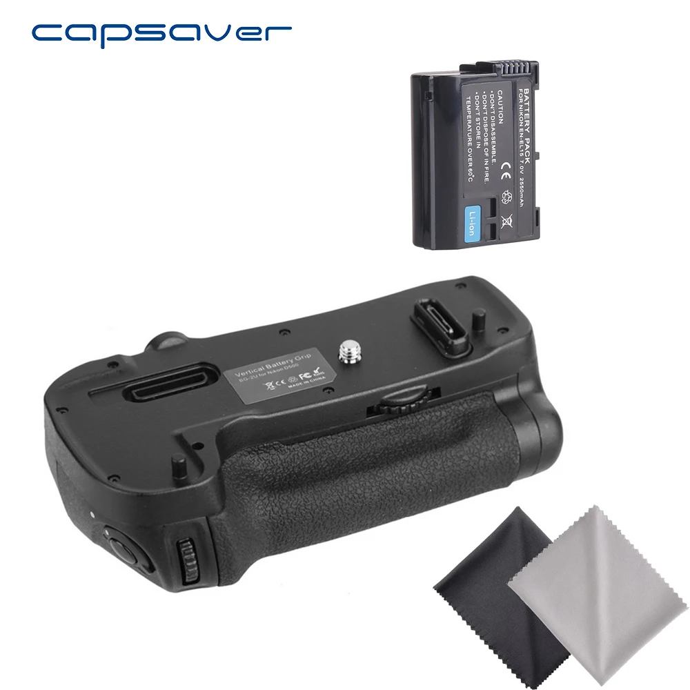 Capsaver Вертикальная Батарейная ручка с 1 шт. EN EL15 батарея для Nikon D500 as MB D17 держатель