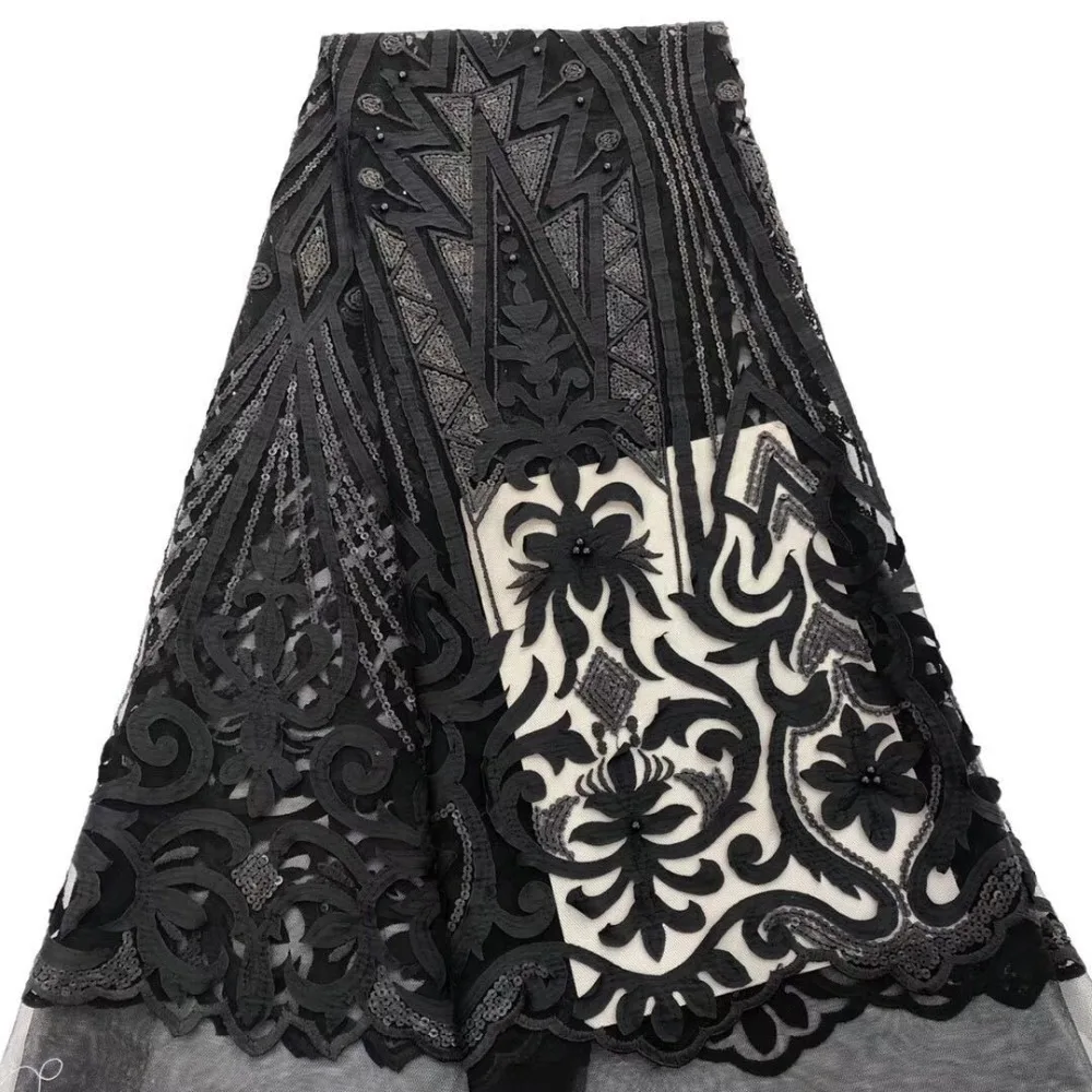 Madison Latest High Quality African French Net Lace Fabricred 3D Afican Fabric Applique For Parties/ Wedding | Дом и сад