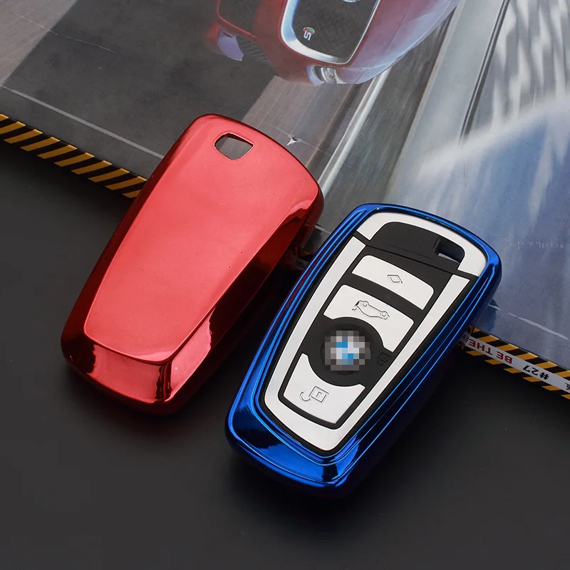 AEING для BMW F07 F10 F11 F20 F25 F26 F30 TPU гелевый автомобильный чехол ключей держатель
