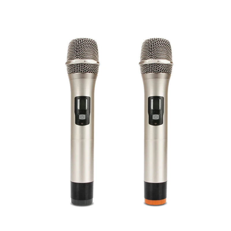 Интеллектуальный дисплей! Беспроводной микрофон YUEPU для караоке с