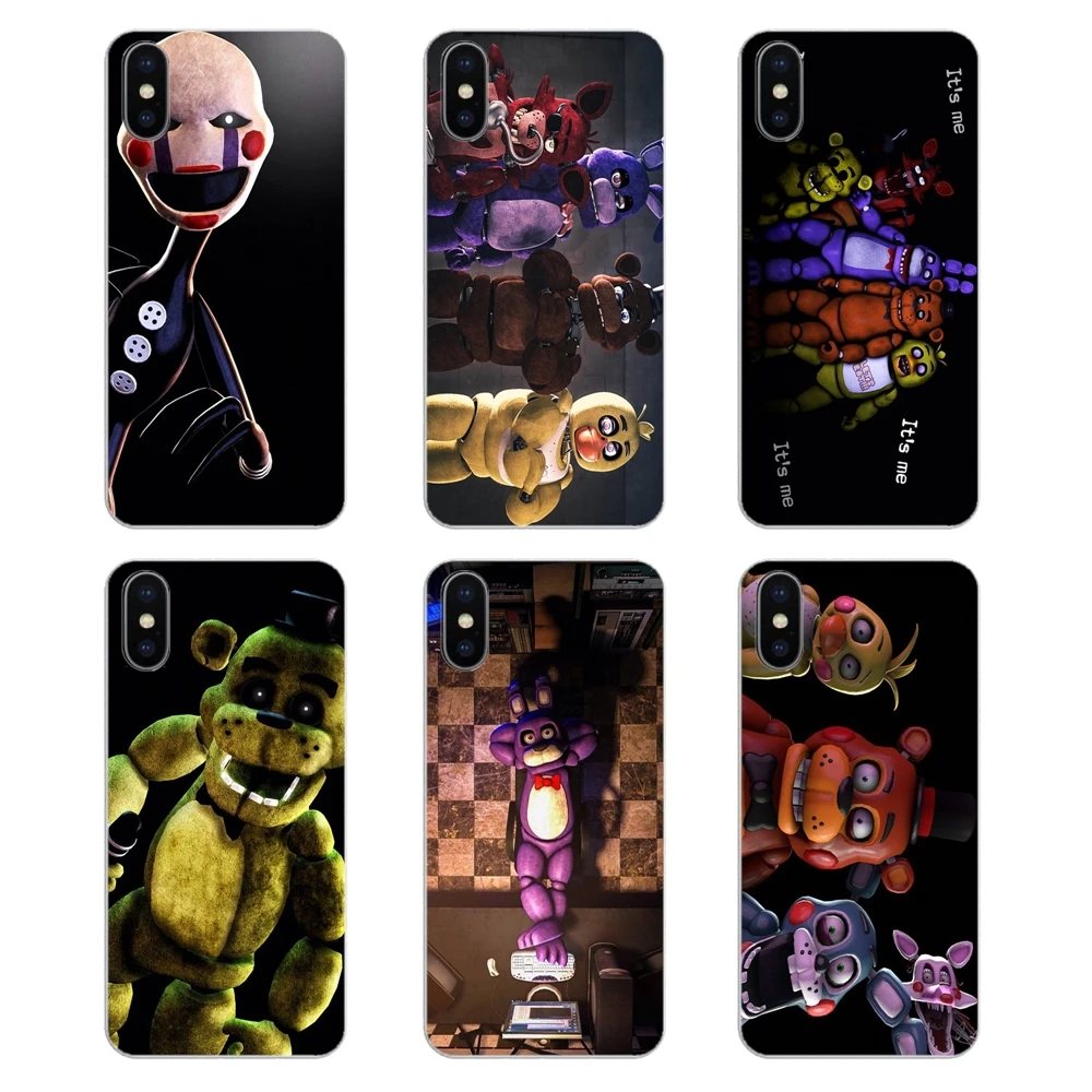 Sfm fnaf АНИМАТРОНИКА аниме искусство мягкие прозрачные чехлы для Samsung Galaxy A5 A6 A7 A8 A9 J4