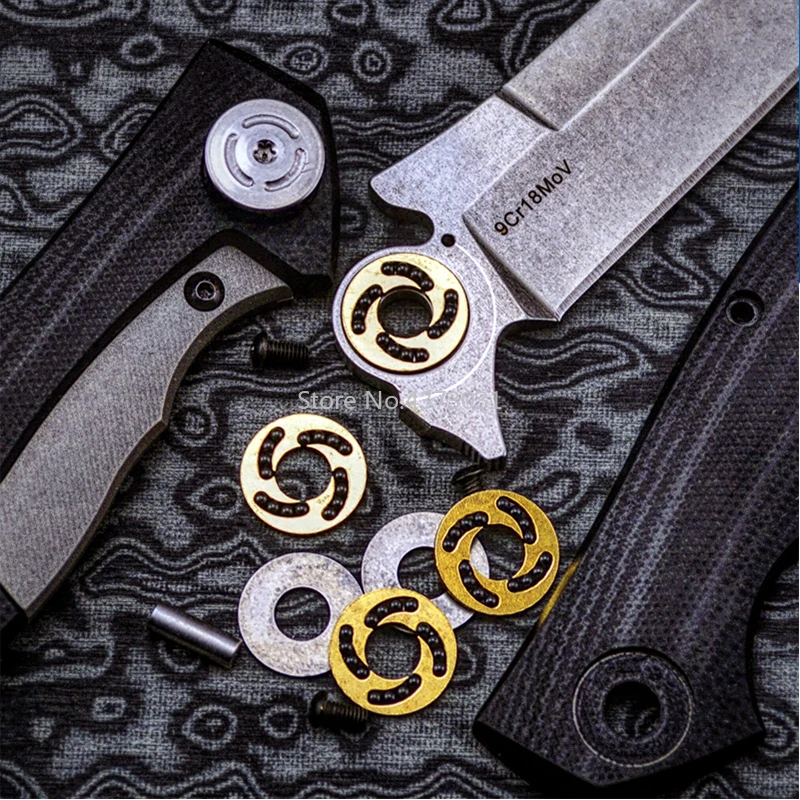 2 шт. латунный + керамический шар DIY нож ластовица шариковый подшипник инструменты