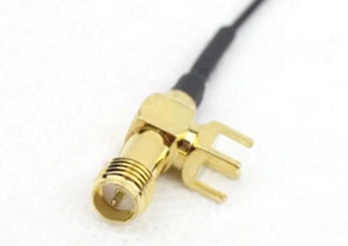 1 шт. ufl. ipx к RP SMA Гнездовой (штырьковый штырь) PCB монтажный Соединительный