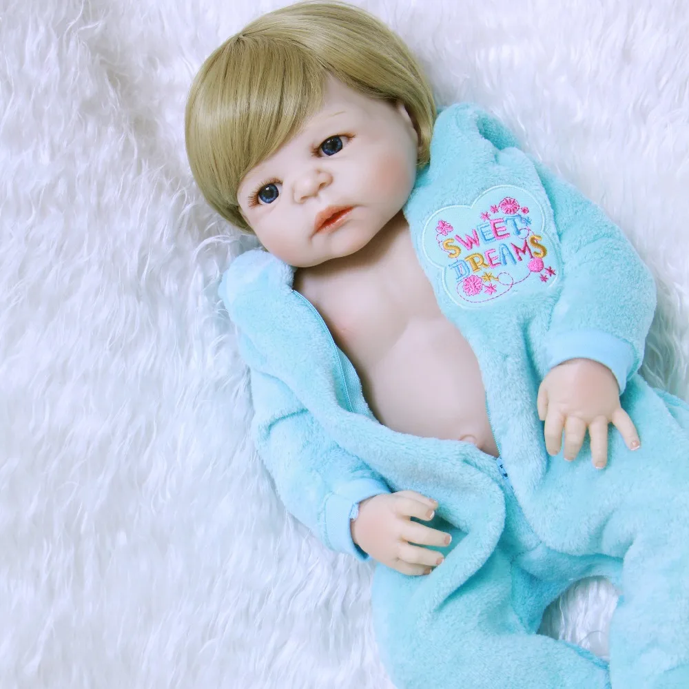 Кукла реборн NPK силиконовая Реалистичная кукла-младенец для мальчиков и девочек