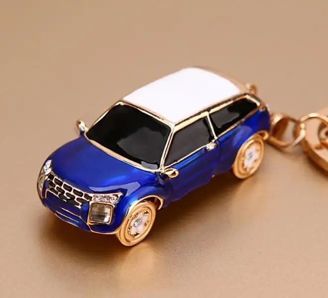 8 Горячая Распродажа, Хрустальный автомобильный брелок, новинка, металлический брелок для ключей, модная сумка, аксессуары, стразы, прекрасный брелок K1724 - Цвет: 8