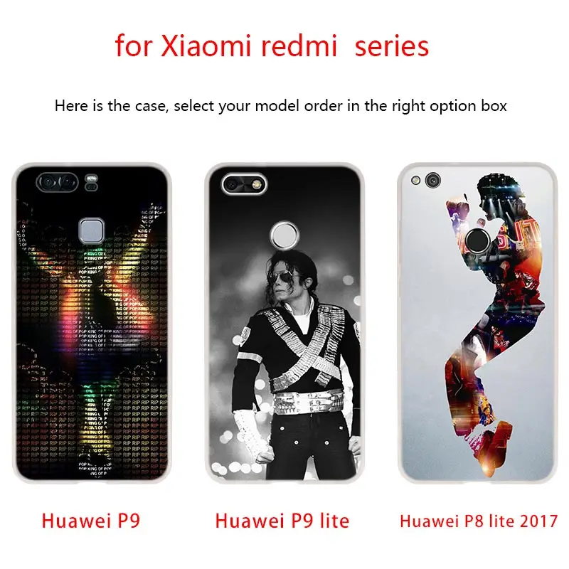 michael jackson Clear TPU Soft Phone Case For Huawei P50 P40 P30 P20 Pro Lite p30lite p50lite P samrt Z 2020 2019 Cover | Мобильные