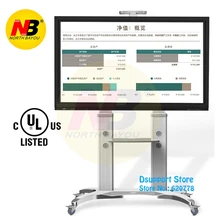 Супер качество NB VF7017 S 55 " 80" LED LCD TV Cart плоская панель