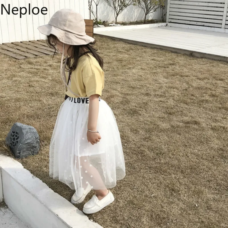 Neploe/имитация юбки в горошек из двух предметов для малышей сезон лето Новинка 2020