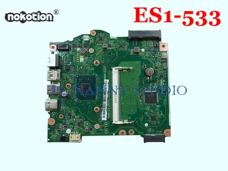 Материнская плата PCNANNY B5W1A B7W1A LA D641P для Aspire ES 15 ES1 533 N3350 1 GHz DDR3L материнская