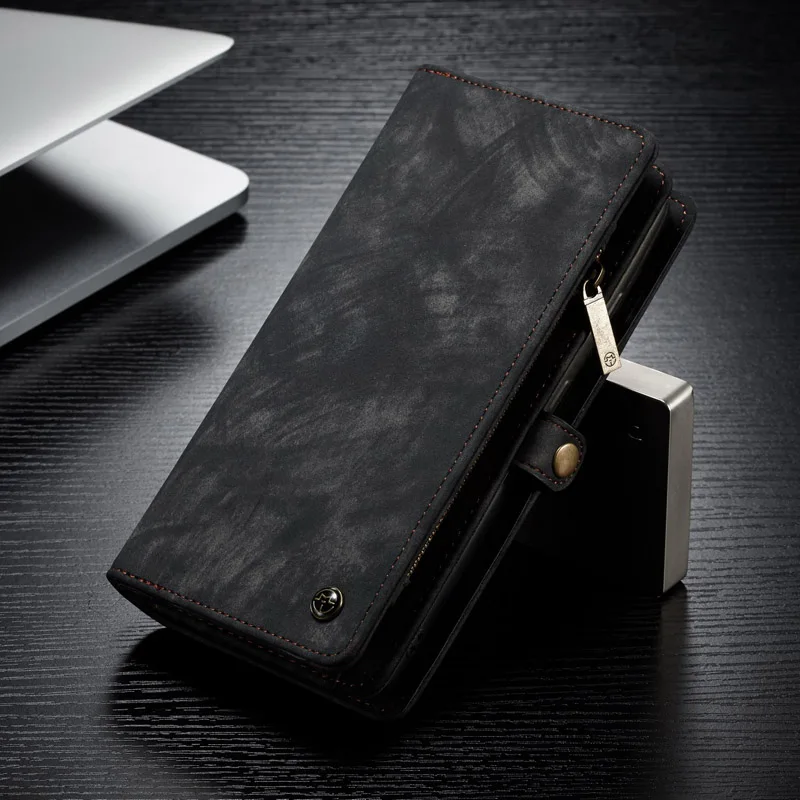 Gray Кошелек на молнии, чехол для телефона, Fundas для huawei P30 Pro, чехол, Coque для huawei P30 Lite, роскошный чехол из искусственной кожи, Магнитный чехол из ТПУ - Цвет: Gray