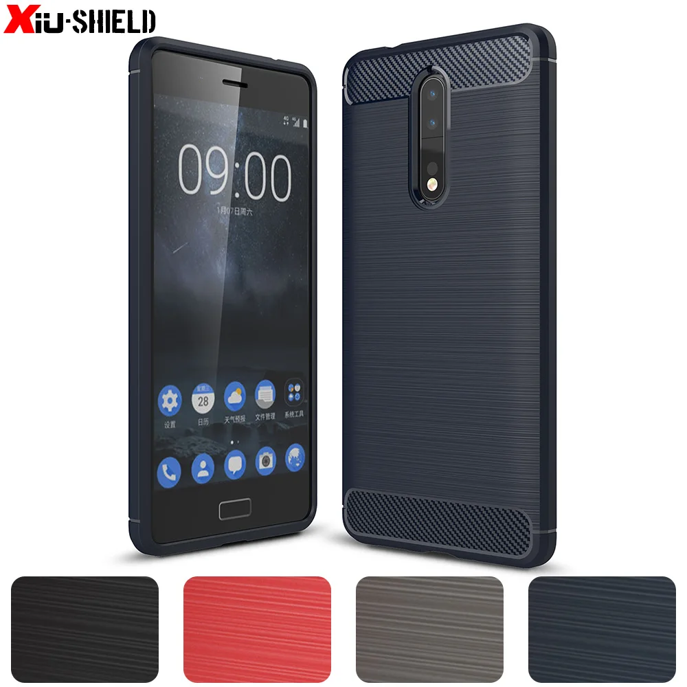 coque TPU Case for Nokia 8 TA-1004 TA-1052 Soft Silicone Mobile Phone Cover TA 1004 1052 Nokia8 Cases Housing |