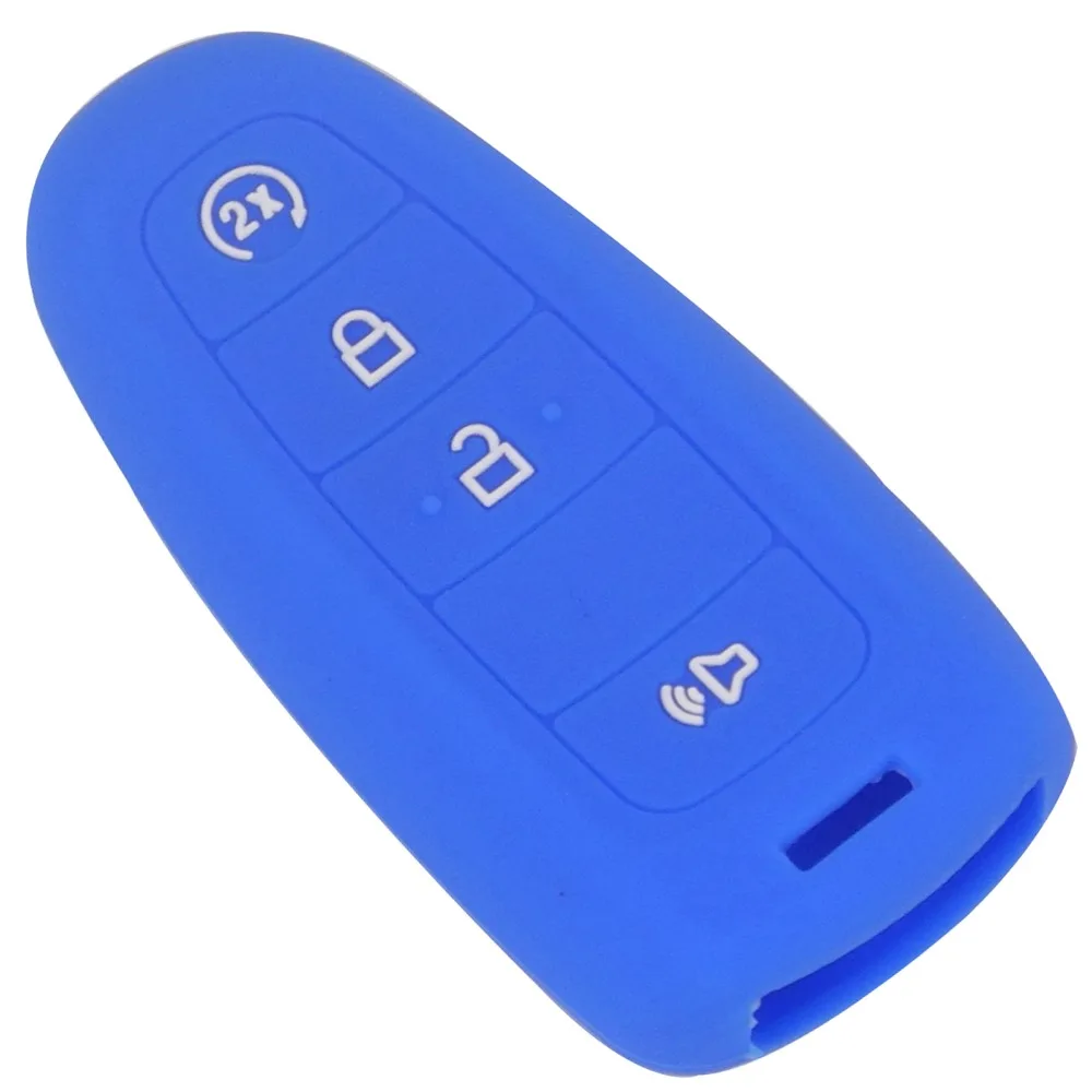 Силиконовый чехол jingyuqin с 4 кнопками для LINCOLN MKS MKX fit FORD Escape Flex Focus aurus Edge Explorer Smart Remote