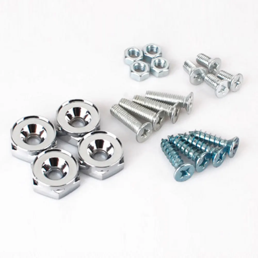 4 шт./1 комплект металлические болты для микроскопа|plate frame bolts|license plate boltslicense bolts |