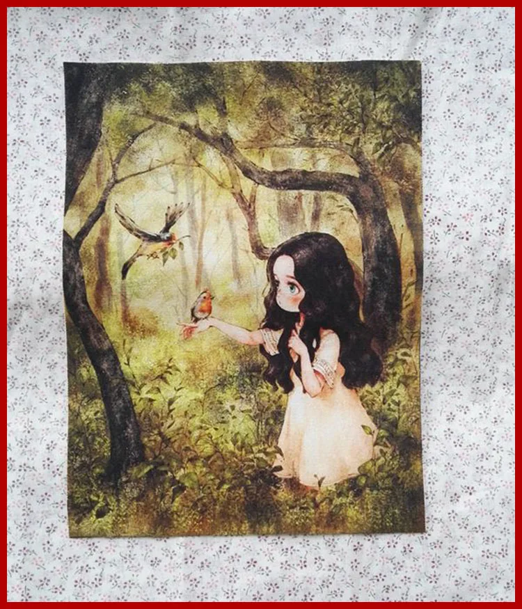 Горячая продажа 19*24 см рукоделие ткань тканевые салфетки трикотажные для шитья