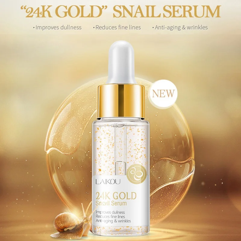 Эссенция Gold Snail укрепляющая Увлажняющая восстанавливающая жидкость с
