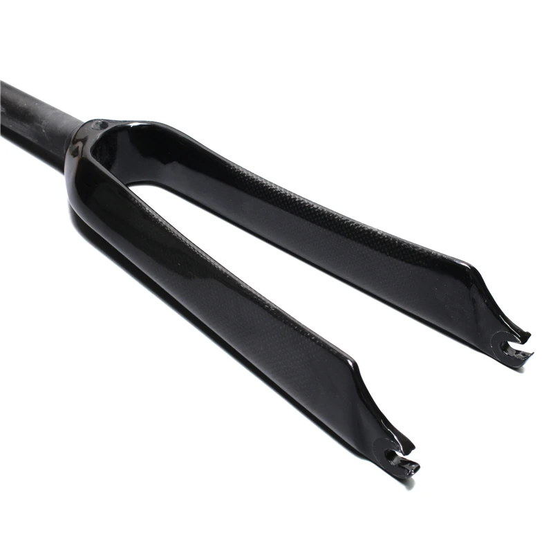 20er lighter newest 20 &quotinch folding bike T1000 K 3 full carbon fiber fork bicycle front forks Free Shipping | Спорт и