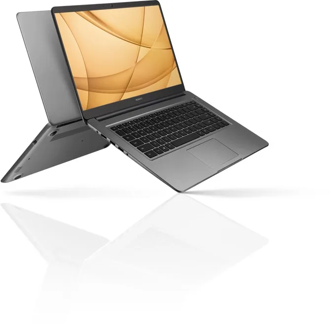 Качественный ноутбук HUAWEI MateBook D 15,6 дюймов с процессором Intel i7 8-го поколения NVIDIA 2 Гб GPU 8 Гб Ram 128 Гб SSD+ 1 ТБ HDD FHD матовый дисплей