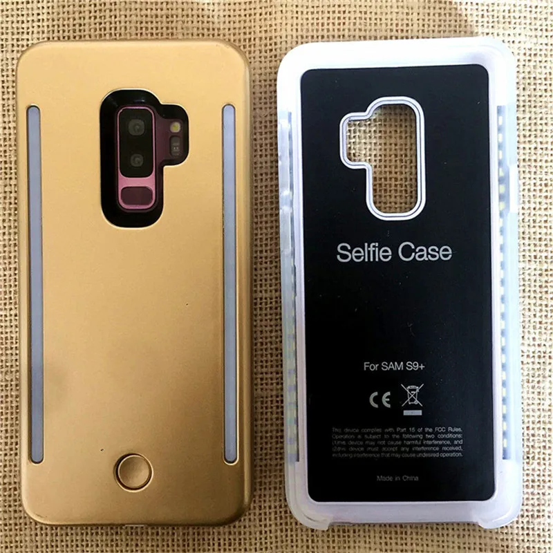 Новое поступление светильник светящийся чехол для телефона для galaxy S10 Plus чехол фото заполняющий светильник артефакт для samsung S9 S8 plus селфи мобильный корпус