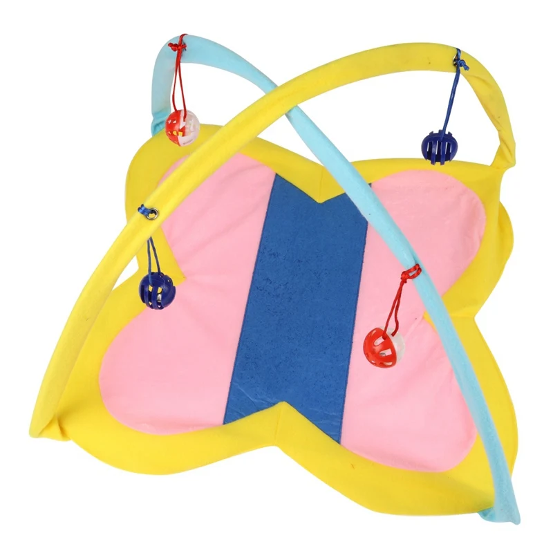 Гамак для домашних животных игрушки-мячики кошек подвесные колокольчики игрушки