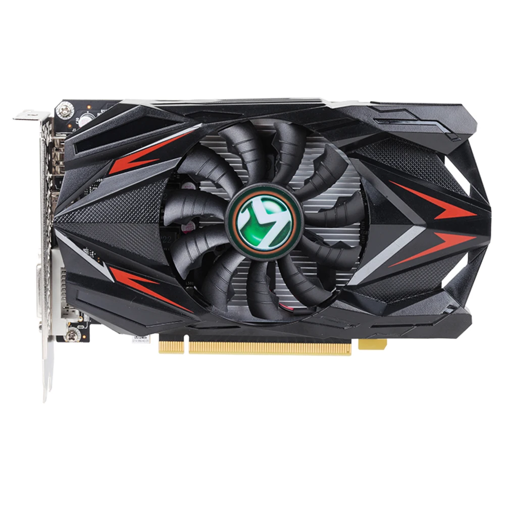 MAXSUN видеокарты GTX 1650 4G 128bit GDDR5 NVIDIA 8000 МГц 1485 HDMI + DVI DP 12nm 896 единиц 75 Вт видеокарта для