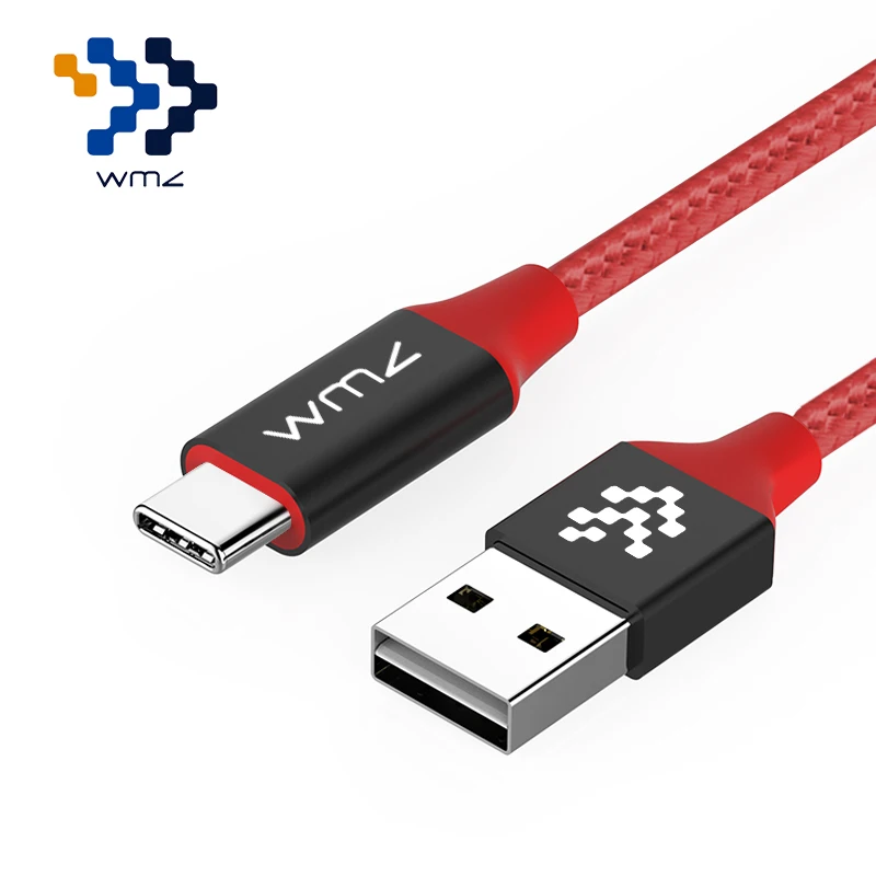 WMZ USB Type C кабель Реверсивный к A передачи данных для быстрой зарядки Samsung GALAXY S8 Huawei