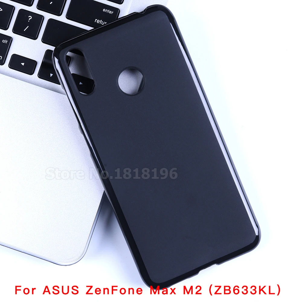 Чехол Zenfone Max Pro (M2) ZB631KL силиконовый ультратонкий прозрачный мягкий чехол из ТПУ