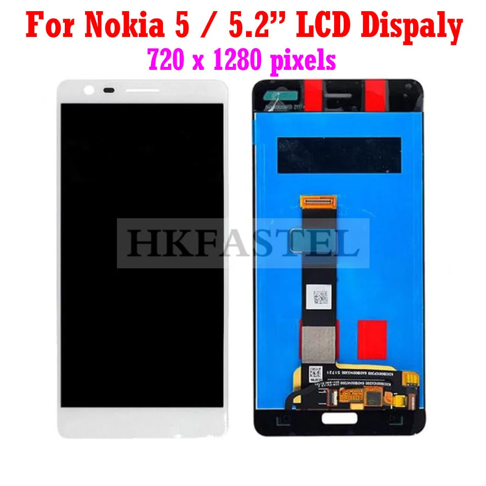 Hkfatel для Nokia 5 высококачественный ЖК дисплей 1 LCD Plus X5 Оригинальный сенсорный экран