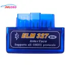 Диагностический сканер OBD2, Elm327, Bluetooth, V1.5, супер-компактный автомобильный диагностический прибор-переходник OBDII