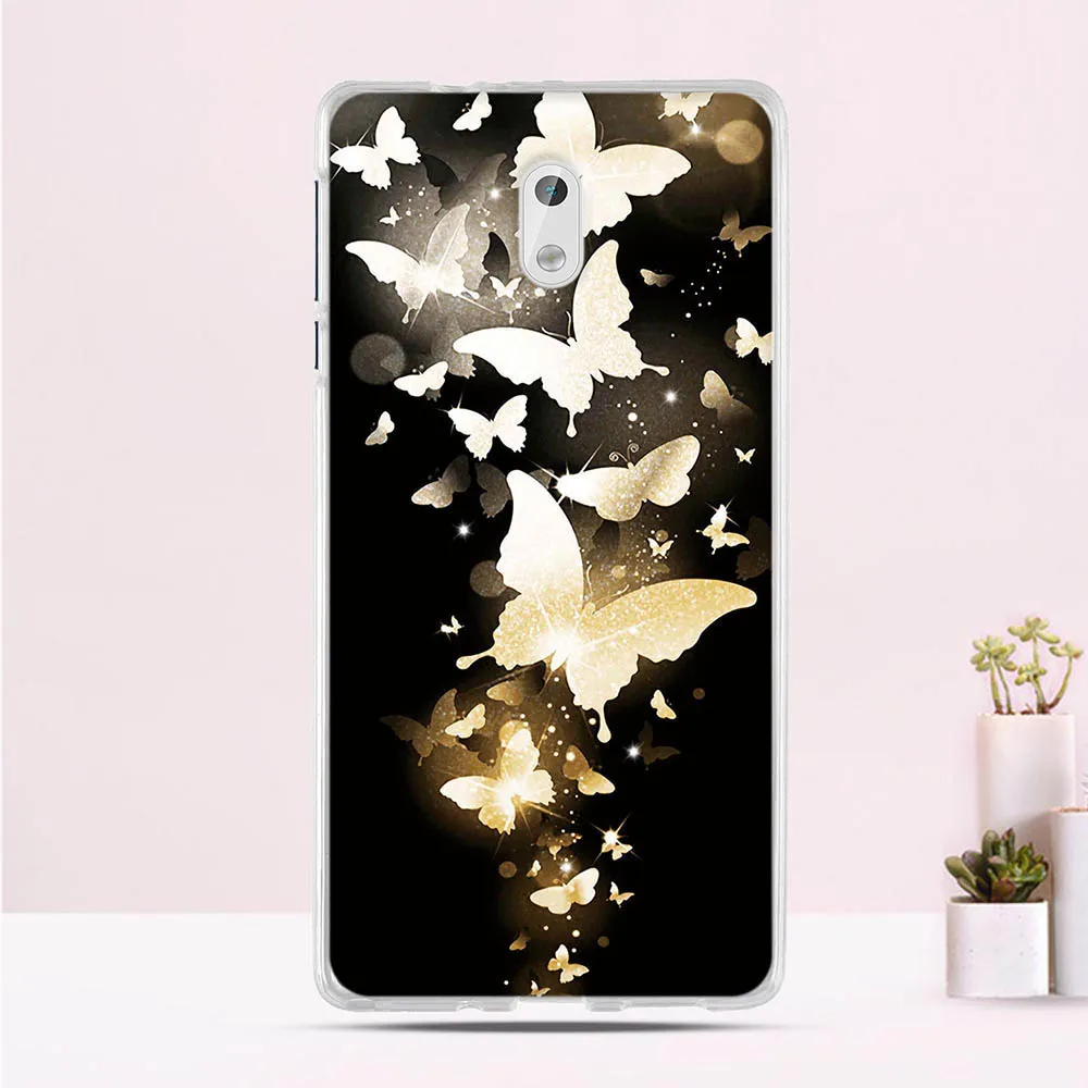 Задняя крышка для Nokia 3 силиконовый чехол ТПУ чехлы телефонов ультра тонкий милый