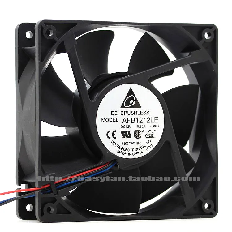 

Совершенно новый охлаждающий вентилятор DELTA 12038 AFB1212LE 12 см 12 см