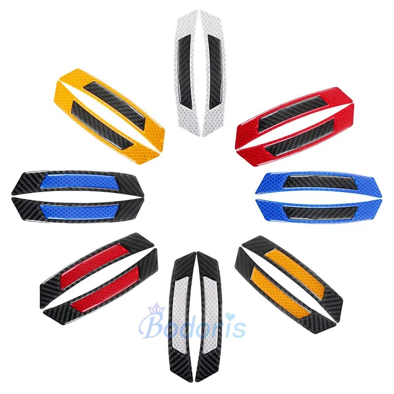 Car Wheel Reflective Warning Sticker Front Bumper For BMW MINI Cooper Countryman R56 R60 R61 One Clubman F54 F55 F56 Accessories |