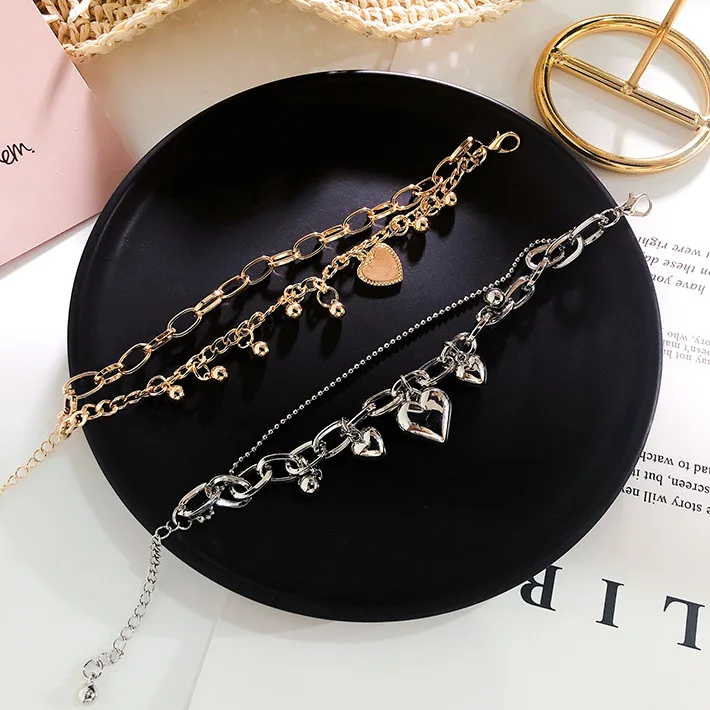 Винтажная многослойная металлическая цепочка в стиле барокко Женская Модная