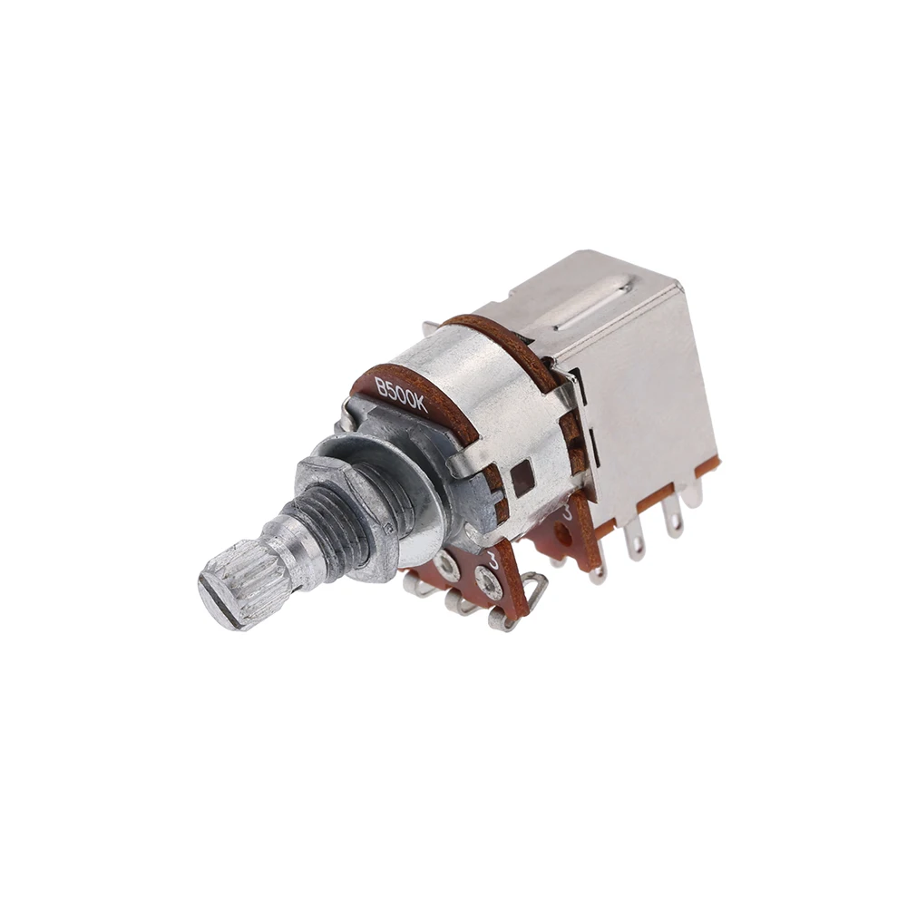 B500K потенциометр электрогитары кнопочный переключатель регулятор громкости Pot