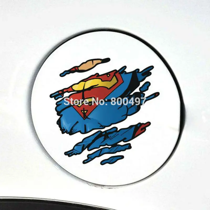 Новый Стайлинг автомобиля забавные наклейки СУПЕРМЕНА для украшения от царапин