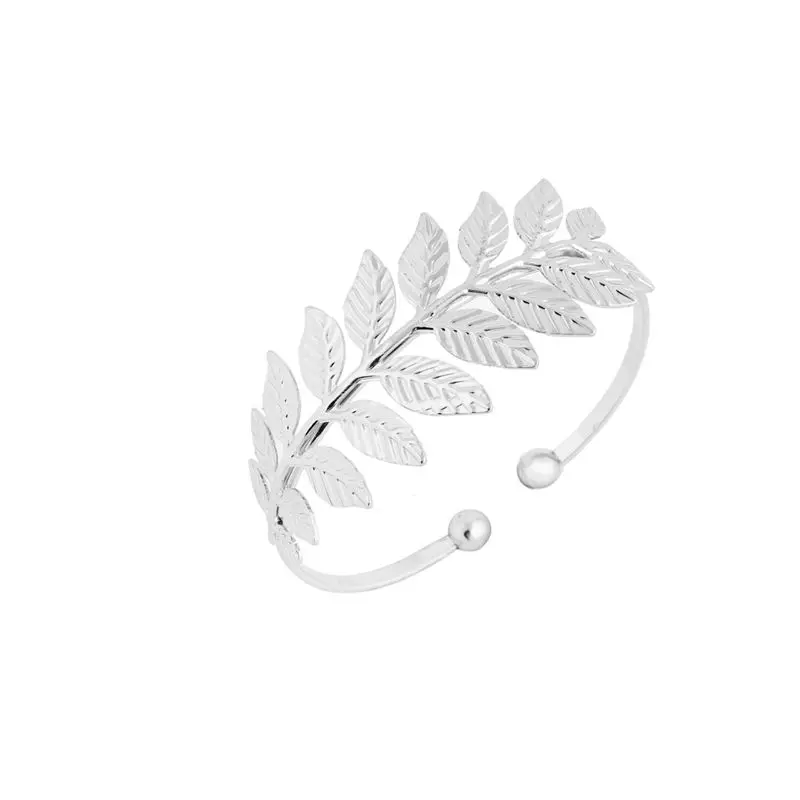 Oly2u 2017 New Fashion Open Leaf Bracelet Bangles for Women Wedding Jewelry Gift -G062 | Украшения и аксессуары