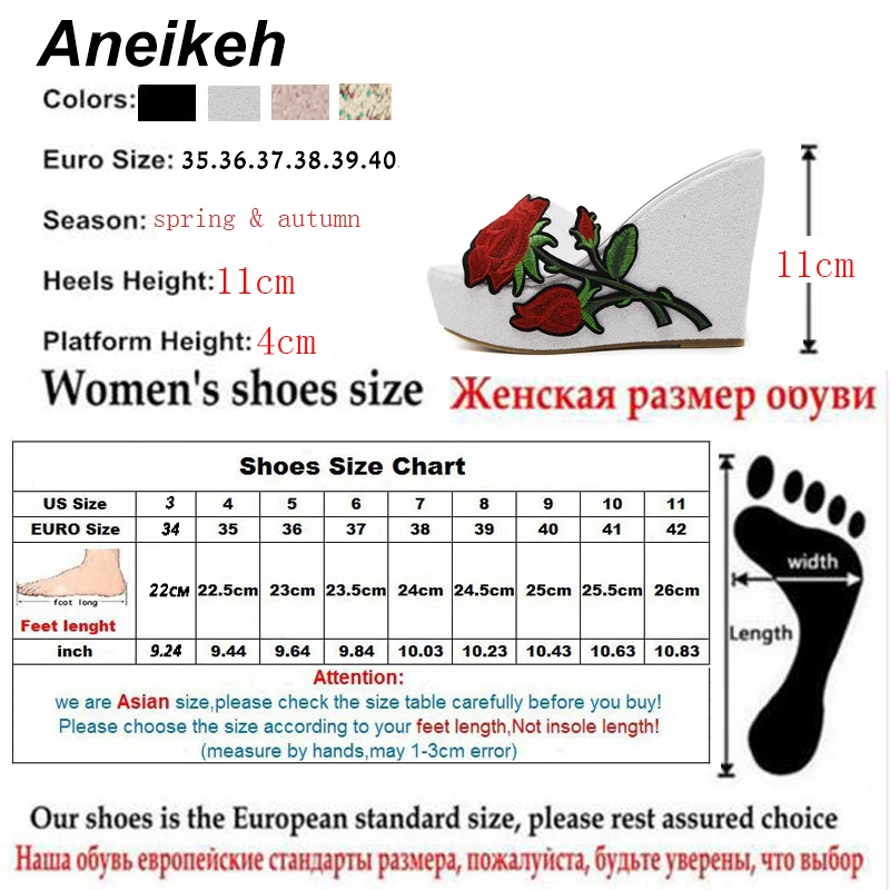 Aneikeh 2021 пикантные женские шлепанцы из ПВХ с открытым носком и цветами на очень