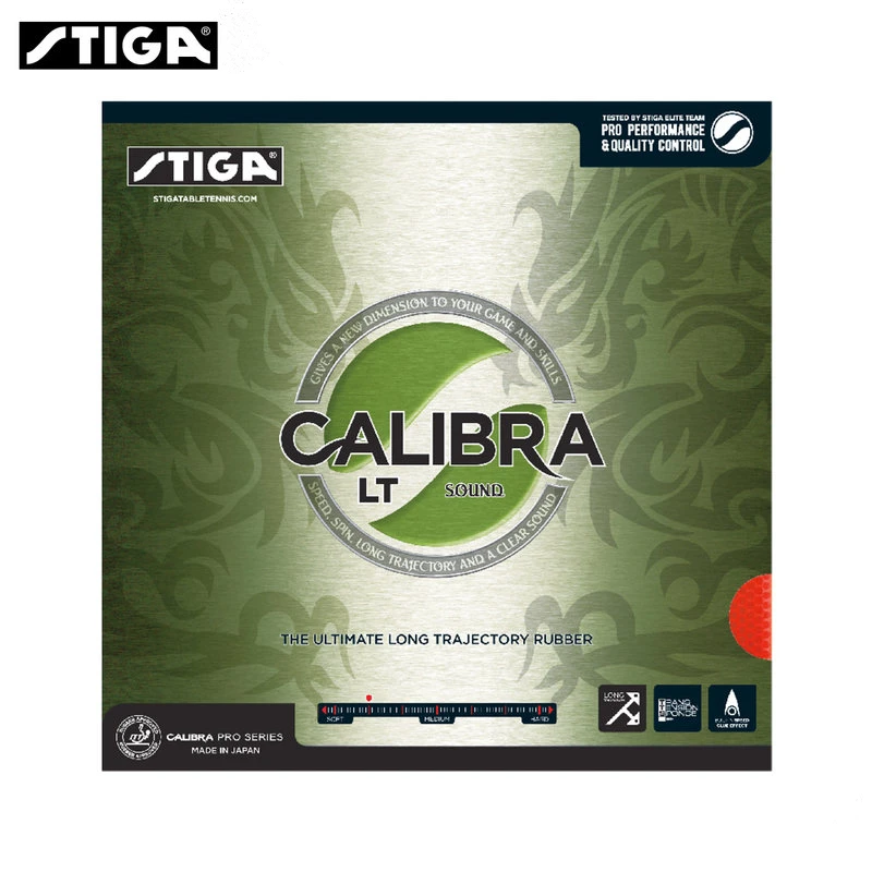 

Резиновая Быстрая атака STIGA CALIBRA LT для настольного тенниса, с губкой, пинг-понг