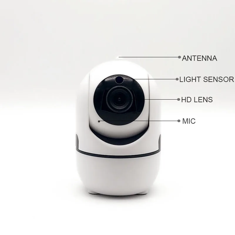 2 шт мини 1080 P Full HD Wifi IP камера беспроводной PTZ детектор движения Автоматический