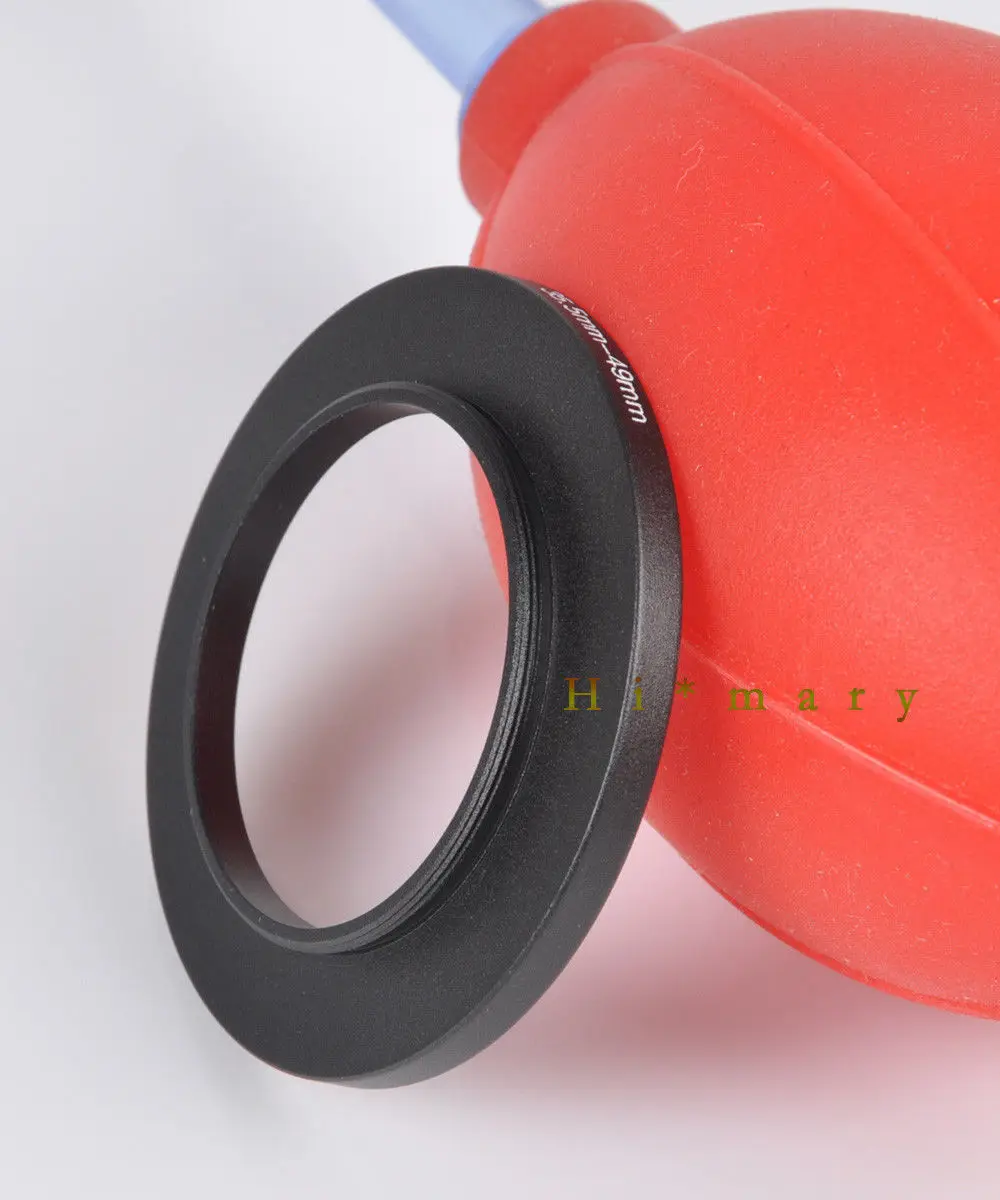 

metal 35.5-49 mm metal lens filter step up ring adapter ring for dslr camera lens