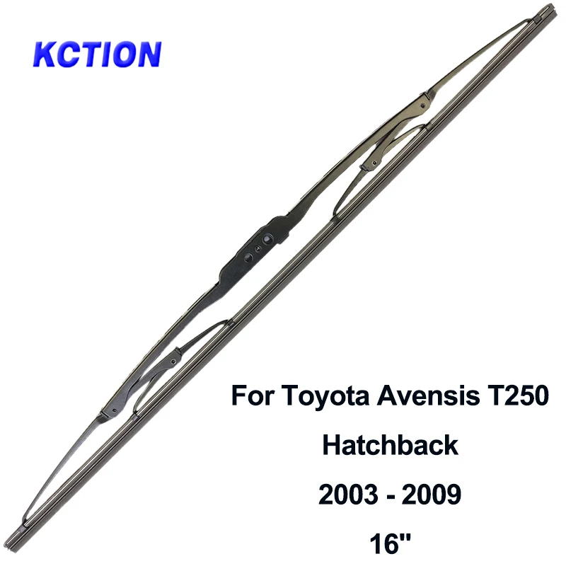 rear wper blade Гибридная щетка стеклоочистителя для лобового стекла Toyota Avensis T250, рычаг заднего стеклоочистителя из натурального каучука, автомобильные аксессуары, 2003, 2007, 2008 - Цвет: rear wper blade