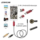 Гибкая камера-эндоскоп JCWHCAM, 5,5 мм, USB, 2 м, IP67