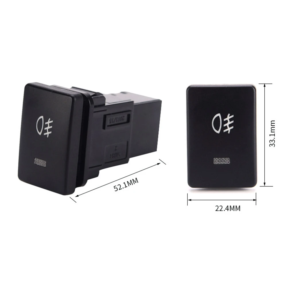 Противотуманный светильник 4 провода 12 в пост. Тока|fog light button|switch fogswitch fog |