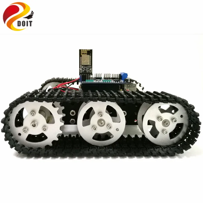 Умный танк с Wi-Fi управлением машина гусеничный робот Competition совместим Arduino UNO |