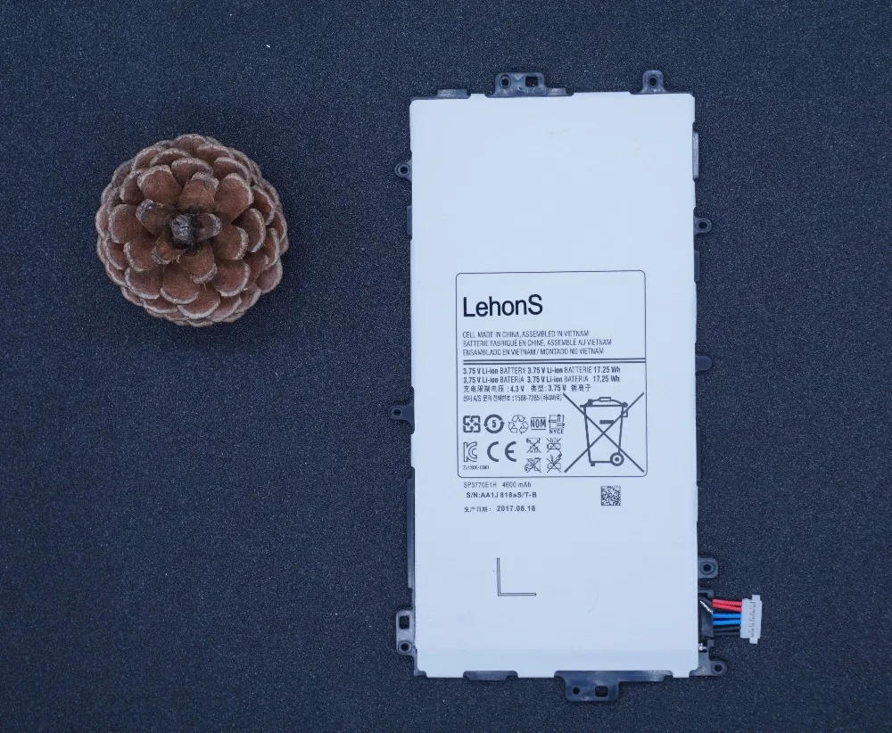 LehonS 1x4600 mAh/17.25Wh планшет Замена батареи для Samsung galaxy Note 8 0 N5100 N5110 N5120 GT