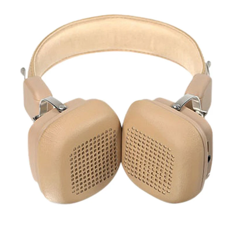 

Remax Adjustable Soft Leather AUX Bluetooth Headset Stereo Foldable Headset Handsfree Noise Reduction For smartphone RB-200HB